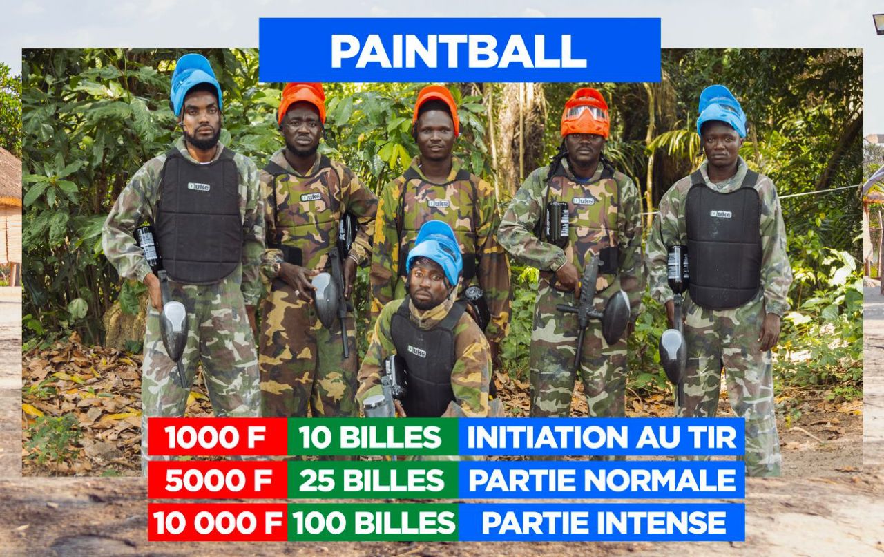 Paint ball partie de combat standard